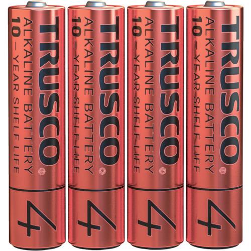 トラスコ中山 TRUSCO アルカリ乾電池 10年 単4 お得パック （1Pk（箱）＝40本入） T...