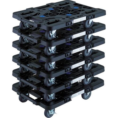 トラスコ中山 TRUSCO まとめ買い 樹脂製平台車  ルートバン  MPK-500JS-B MPK...