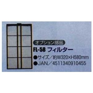 ナカトミ 【個人宅不可】 スポットクーラー用 フィルター N407-R・TC・T用 FL-58 [A...