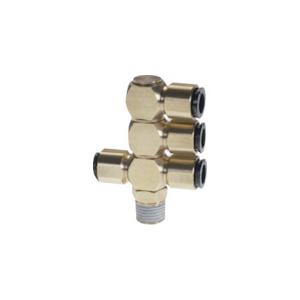 千代田通商 チヨダ チューブ継手 フジ トリプルバンジョー（金属） 6mm R1/4 6-02S2D...