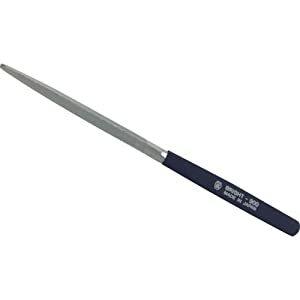 ツボサン 鉄工用ヤスリ  ブライト900 5本型 三角 細目 BR-10 [1028-7005103...