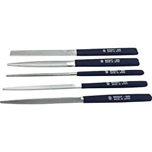 ツボサン 鉄工用ヤスリ  ブライト900 5本組セット 細目 BRST5053 [1028-7590...