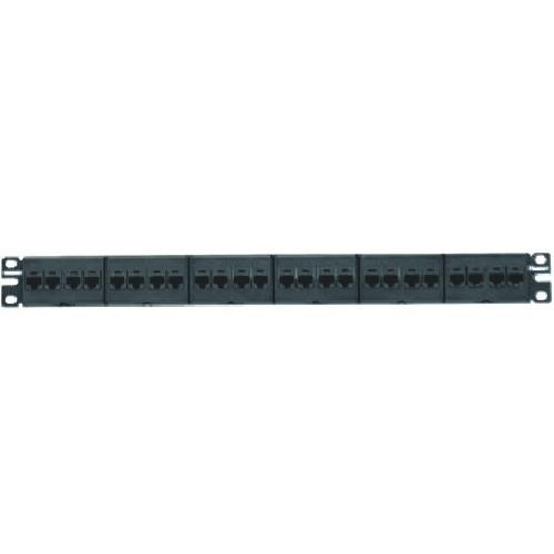 パンドウイット PANDUIT カテゴリ6Aモジュラーパッチパネルキット 4ポートフェースプレートタ...