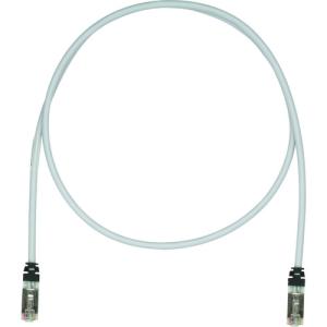 パンドウイット 【10本販売】PANDUIT CAT6A/CAT6 シールドパッチコード 40m ライトグレー STP6X40M STP6X40MIG