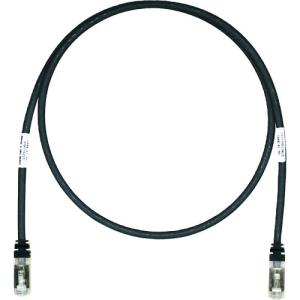 パンドウイット 【10本販売】PANDUIT CAT6A/CAT6 シールドパッチコード 35m 黒 STP6X35MBL STP6X35MBL