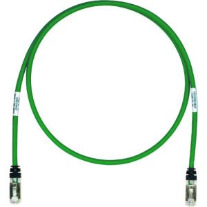 パンドウイット 【10本販売】PANDUIT CAT6A/CAT6 シールドパッチコード 35m 緑 STP6X35MGR STP6X35MGR