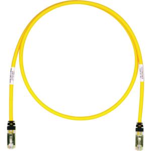 パンドウイット 【10本販売】PANDUIT CAT6A/CAT6 シールドパッチコード 35m 黄 STP6X35MYL STP6X35MYL