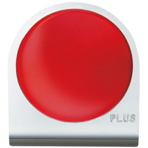 プラス PLUS 80564）カラーマグネットクリップ 大 レッド 80564 [1105-4001...