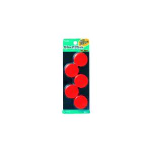 プラス PLUS 80596）カラーマグネット CP-030M レッド CP-030M RD [11...