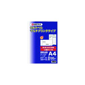プラス JTX 46528）OAマルチラベルA 12面100枚 A128J A128J [1105-...
