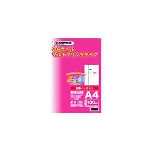 プラス JTX 832107）OAマルチラベル 全面 100枚X5冊A235J5 A235J-5 [...