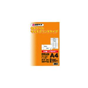 プラス JTX 832113）OAマルチラベル 24面100枚X5冊A241J5 A241J-5 [...