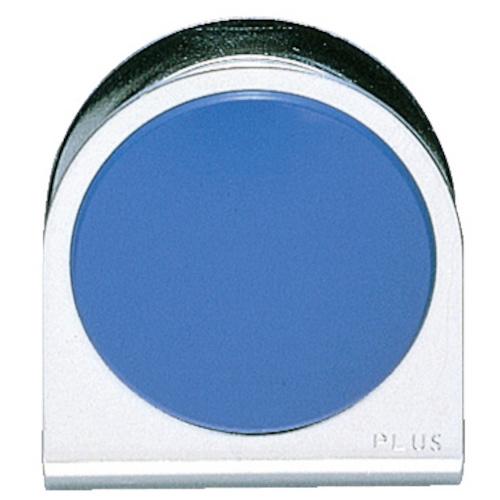 プラス PLUS 744105）カラーマグネットクリップ 大 ブルー10個 744105 [1105...