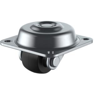 ユーエイキャスター プレート式 自在 低床キャスター 強化ナイロン 車輪径32mm Hタイプ HG HGL-32GNB [1162-2262158]