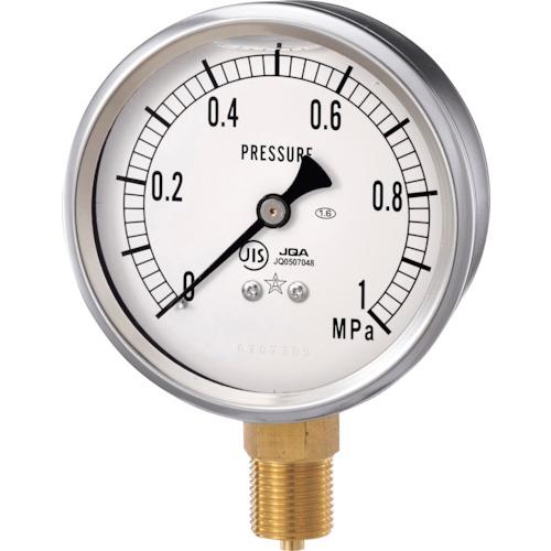 右下精器 右下 グリセリン入圧力計 GLT-31-0.16MPA [1188-00001366]
