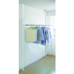 平安伸銅 突ぱり 室内1段竿受け