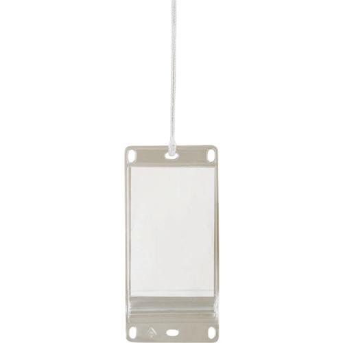 未来工業  【別途送料】未来 カードエフ プラスチック製・線名札 透明・チャック付ケースタイプ KF...