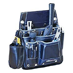 三共コーポレーション DBLTACT 本革釘袋 卓越モデル ブラック DTL-11-BK [A012501]