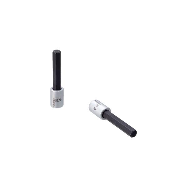 プロックステック PROXXON プロクソン ヘックスビットソケット 3/8" ロング(80mm) ...