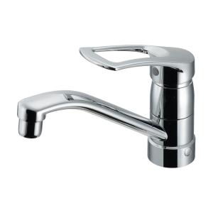 KAKUDAI カクダイ シングルレバー混合栓 ダークシルバー 117-115-DS 