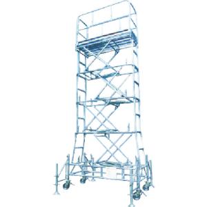 長谷川工業 【別途送料】【個人宅不可】 ハセガワ 折り畳み式高所作業台 のび-る TSE型 4. TSE-4300S [1427-00000426]
