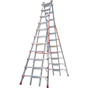 長谷川工業 【別途送料】ハセガワ リトルジャイアント スカイスクレーパー 伸縮式長尺脚立5.06M LG-10110 [1427-7080101]