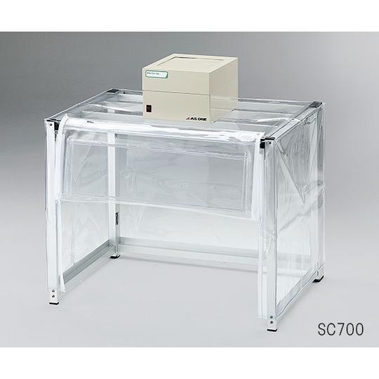 アズワン AS ONE 【代引不可】 【個人宅不可】 折りたたみ簡易ドラフト SC700 3-678...