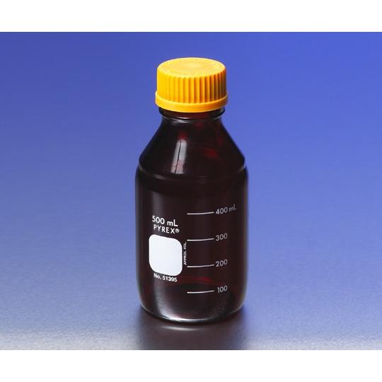 アズワン AS ONE PYREXメディウム遮光瓶 500mL 1-4993-05 [A012024...