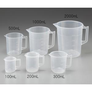 アズワン AS ONE ポリプロピレン手付きビーカー1000ml 1-4622-15 [A012015]