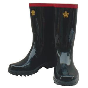 岩崎製作所 IWA IWA消防長靴 24.0cm 黒色 27FB240R-B [1480-00000...