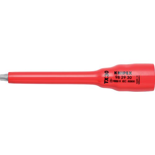 クニペックス KNIPEX KNIPEX 1000V絶縁ソケットT×30 9829-30 [149-...