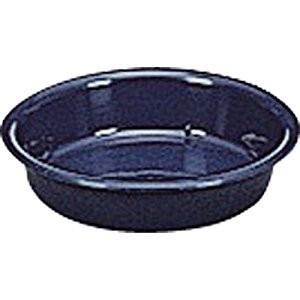 アイリスオーヤマ IRIS 鉢受皿中深型 ダークブルー 6号 [155-010707]