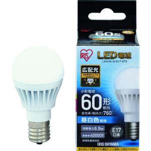 アイリスオーヤマ IRIS LED電球 E17 広配光 60形相当 昼白色 LDA7N-G-E17-6T5