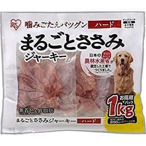 アイリスオーヤマ IRIS まるごとささみジャーキーハード1ｋｇ 1ｋｇ P-IJ-H1K [C011004]｜daishinshop