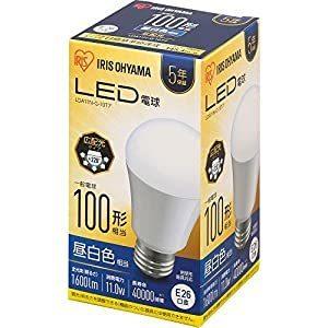 アイリスオーヤマ IRIS LED電球 E26 広配光 100形相当 昼白色  LDA11N-G-1...
