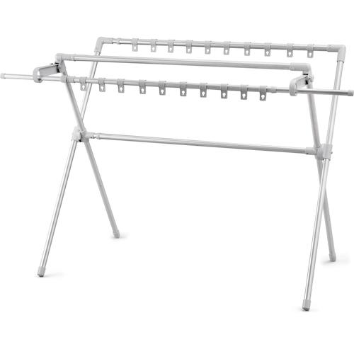 アイリスオーヤマ IRIS ふとん干し ダブルバー付き グレー CSPX-230S [155-457...