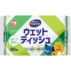 アイリスオーヤマ IRIS ペット用ウェットティッシュ1P DPWT-1P