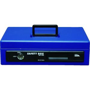 アイリスオーヤマ IRIS 手提げ金庫A5スリム ブルー SBX-A5S [155-796892]