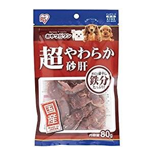 アイリスオーヤマ IRIS 超やわらか砂肝 80g SR-80N [155-830183]