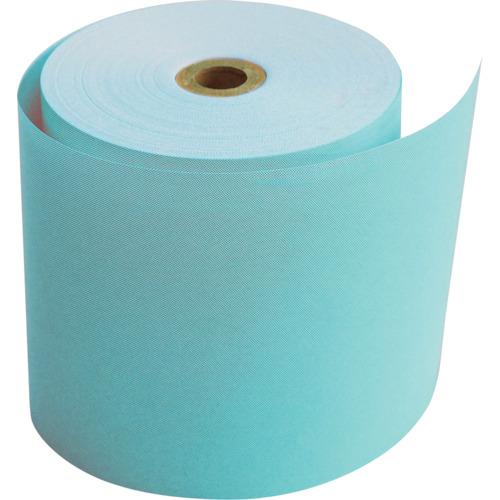 グリーンクロス  【個人宅不可】 カラーサーマル紙 80mm幅 青 8巻入り 6300027930 ...
