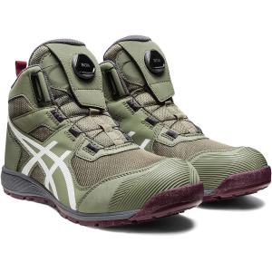 ウィンジョブ [即納在庫品] アシックス CP214 TS BOAライケングリーン