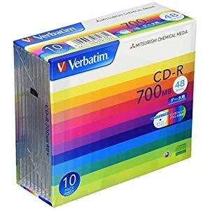 バーベイタム PC DATA用 CD-R [3500] SR80SP10V1 [1833-80613...