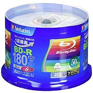 バーベイタム BD-R 録画用6倍速50枚スピンドル [34023] VBR130RP50V4 [1...