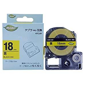 日本ナインスター テプラ互換 （SC18Y用） [655563] NTC18Y [1847-2663977]