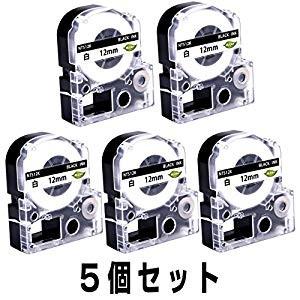 日本ナインスター テプラ互換 （SS12K-5P用） [655574] NTS12K-5P [184...