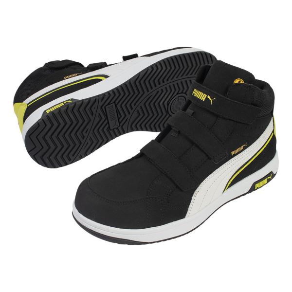 プーマ PUMA 安全靴 AIRTWIST 2.0 BLACK MID H&amp;L　27.0 #63.2...
