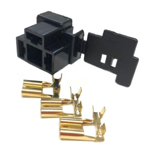 エスコ ESCO  【個人宅不可】 ［H4用］カプラー＆メス端子セット（二輪車用） EA538RB-...