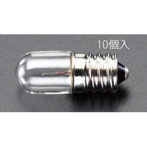 エスコ ESCO  【個人宅不可】 140V/5.0W/E12 パネル球（10個） EA758ZA-...