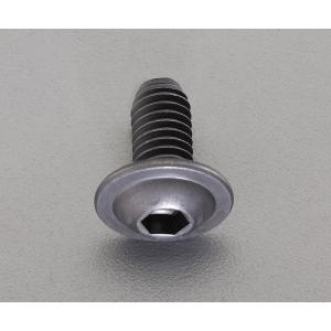 エスコ ESCO  【個人宅不可】 M6x 8mm フランジボタンキャップボルト（鉄/12本） EA...