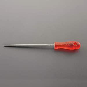 エスコ ESCO  【個人宅不可】 150mm 鉄工やすり（丸/細目） EA521TV-150JS ...